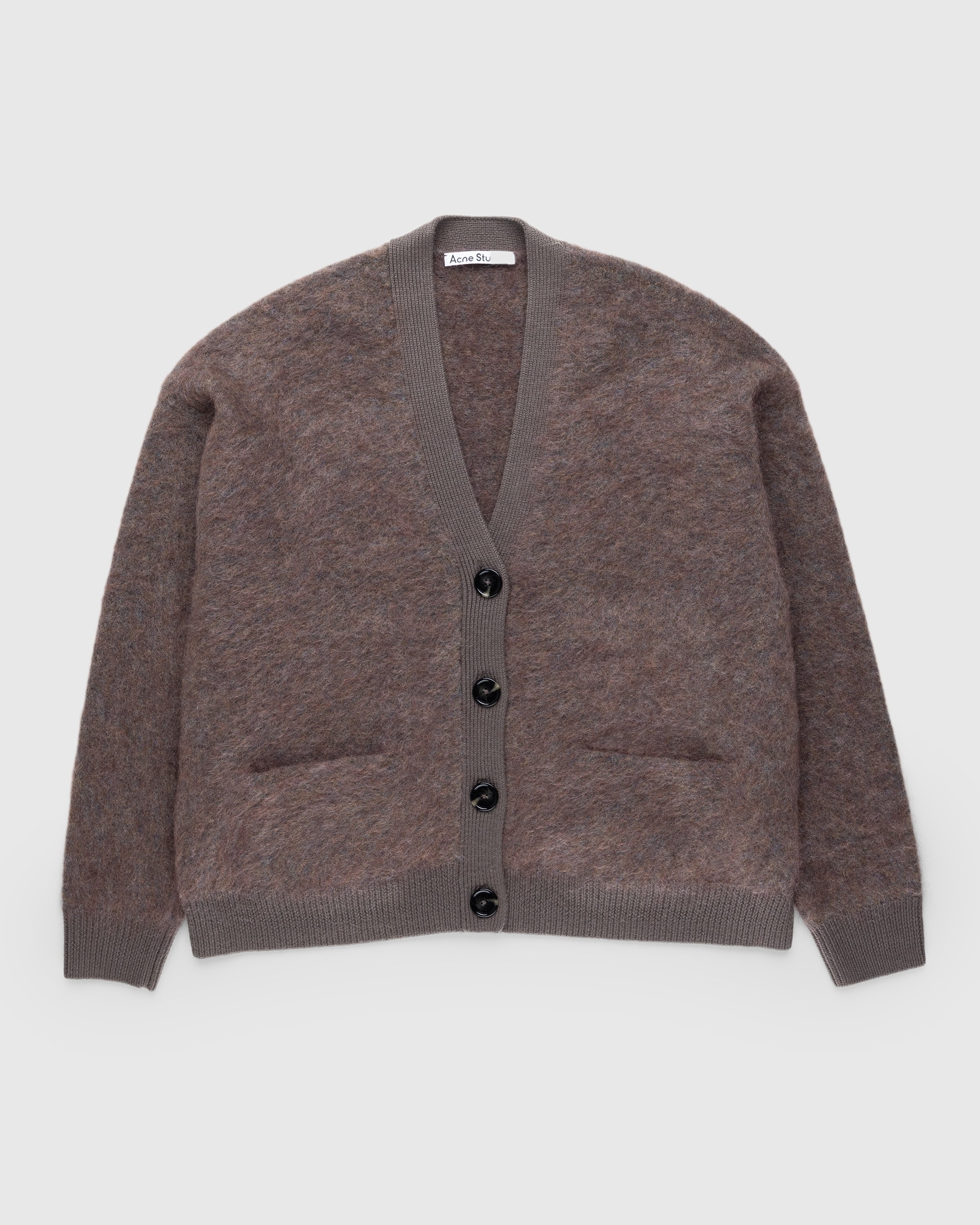 Acne Studios Mohair Cardigan Brown Highsnobiety Shop